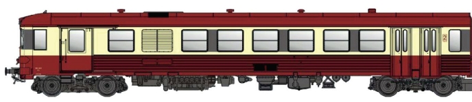 LS Models LS10563 - H0 - 2-tlg. Triebzug EAD X 4696, SNCF, Ep. V - AC